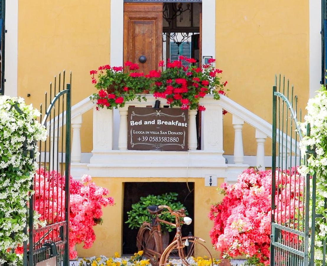 Villa San Donato B&B Lucca Exterior foto